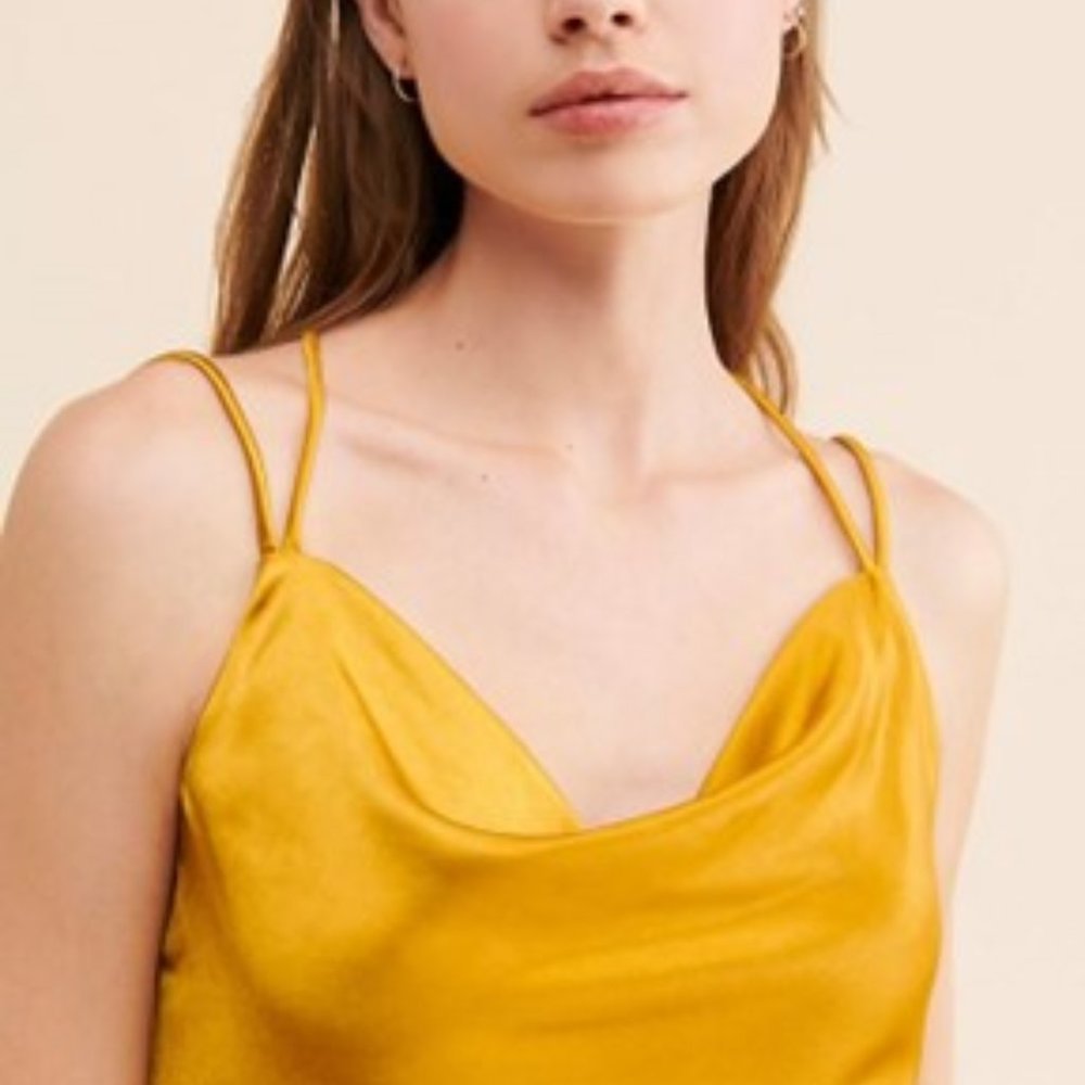 Line + Dot Emma Cowl Neck Cami